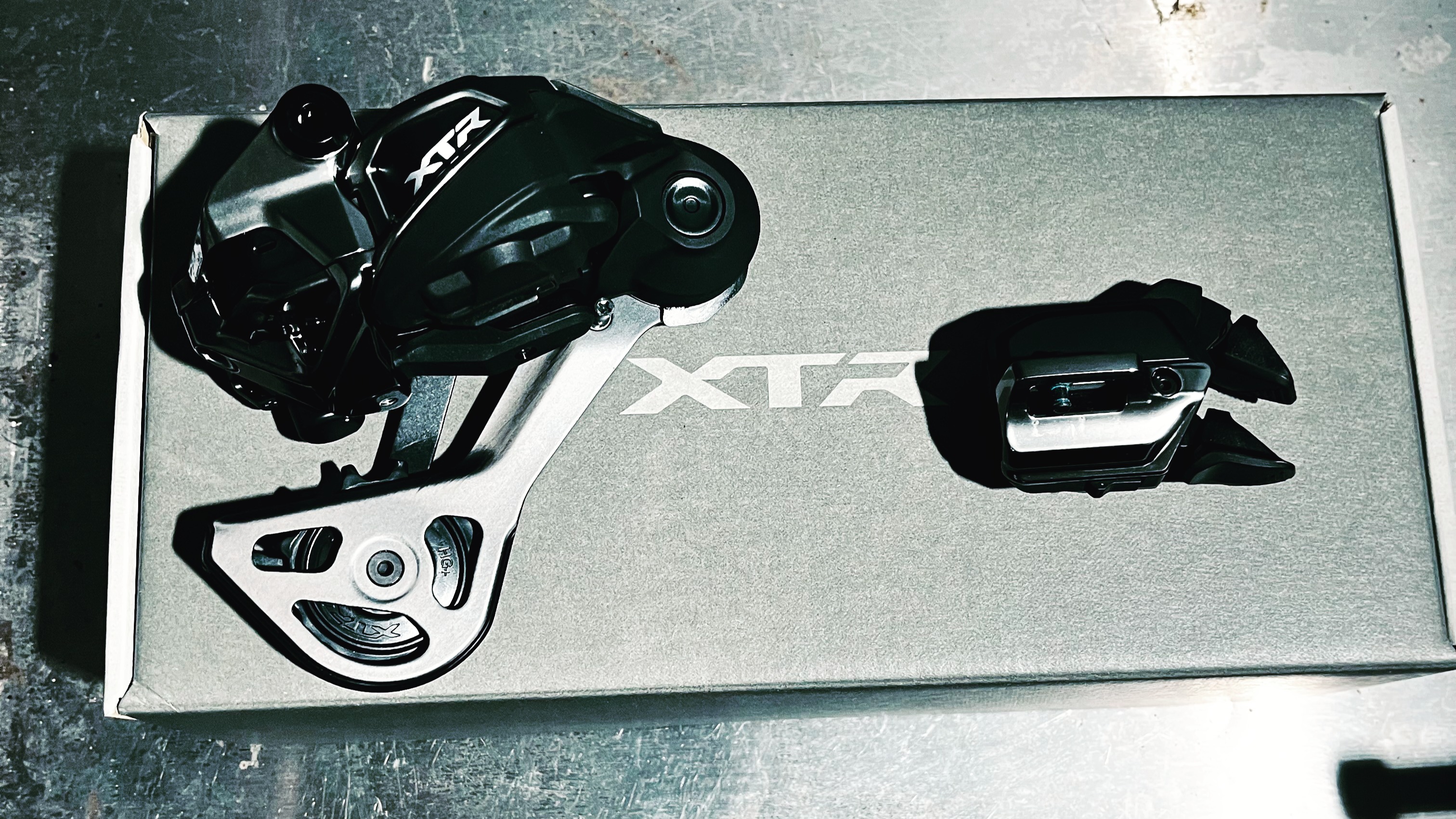 Some new Shimano bling for my mountain bike. Wireless 12 speed Shimano XTR Di2 #mountainbike #bicycle #bikelife #rideshimano #bikeporn